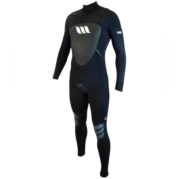 West Surfing Products Unisex Black Full-Body Wetsuit - Picture 1 of 10